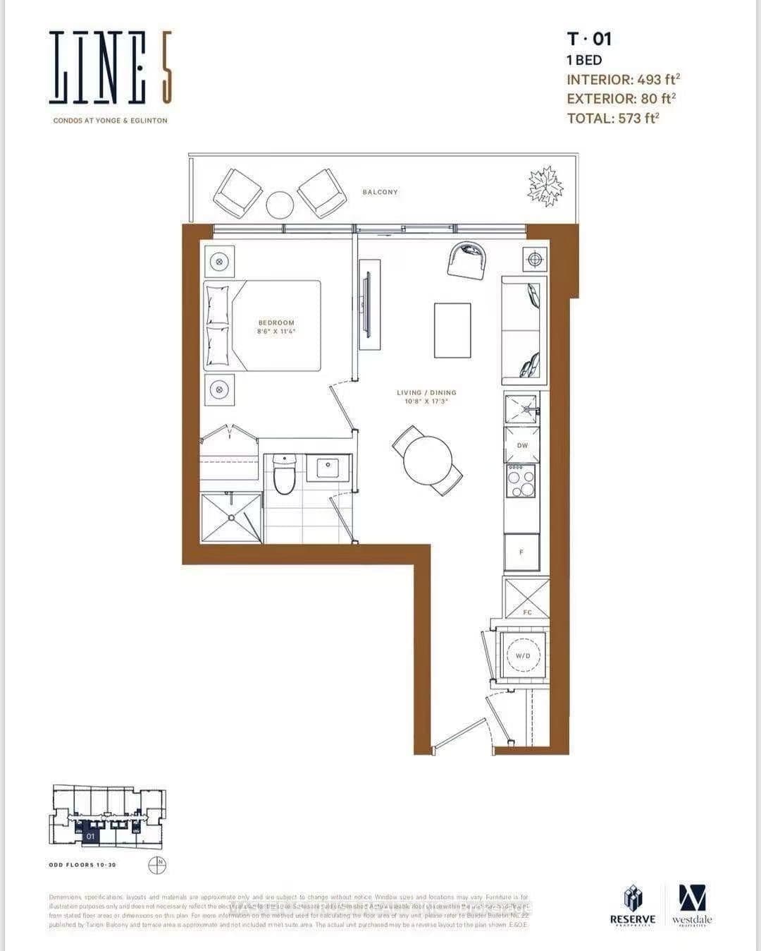 117 Broadway Avenue, Unit 2601