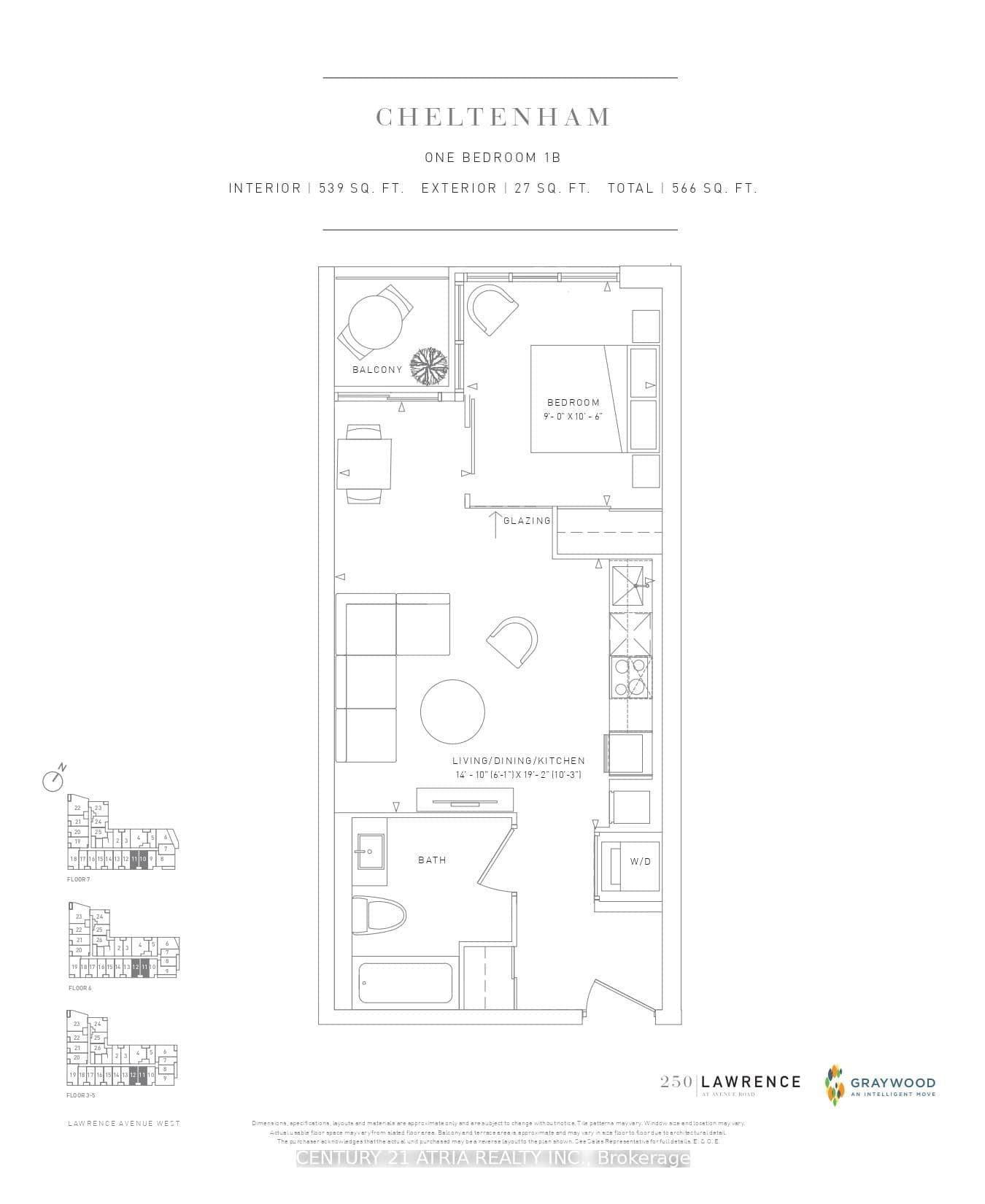 250 Lawrence Avenue W, Unit 612