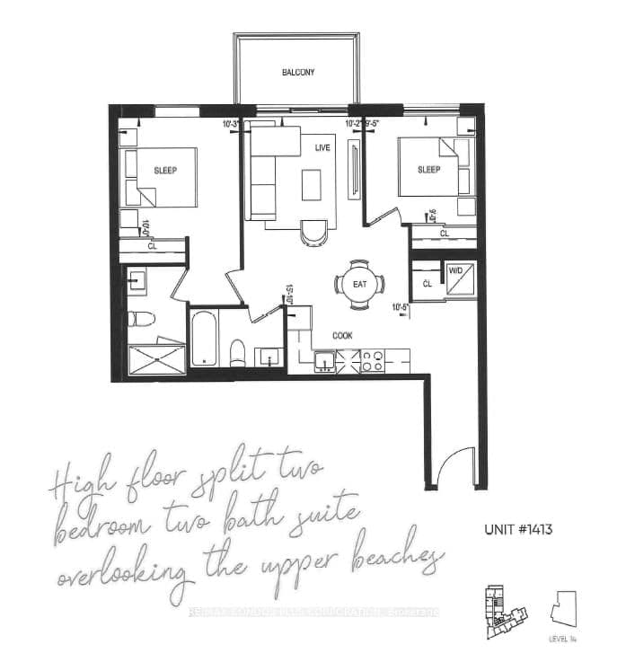 1050 Eastern Avenue, Unit 1413