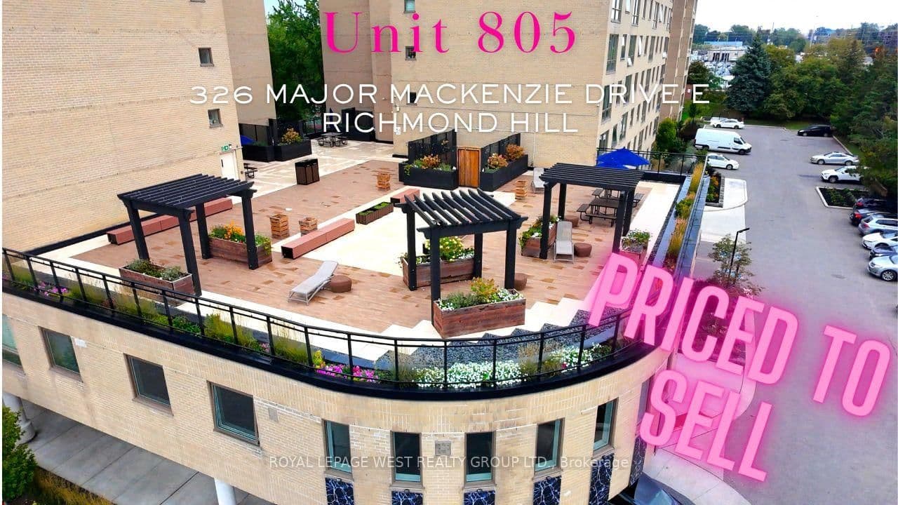 #805 - 326 Major Mackenzie Drive E