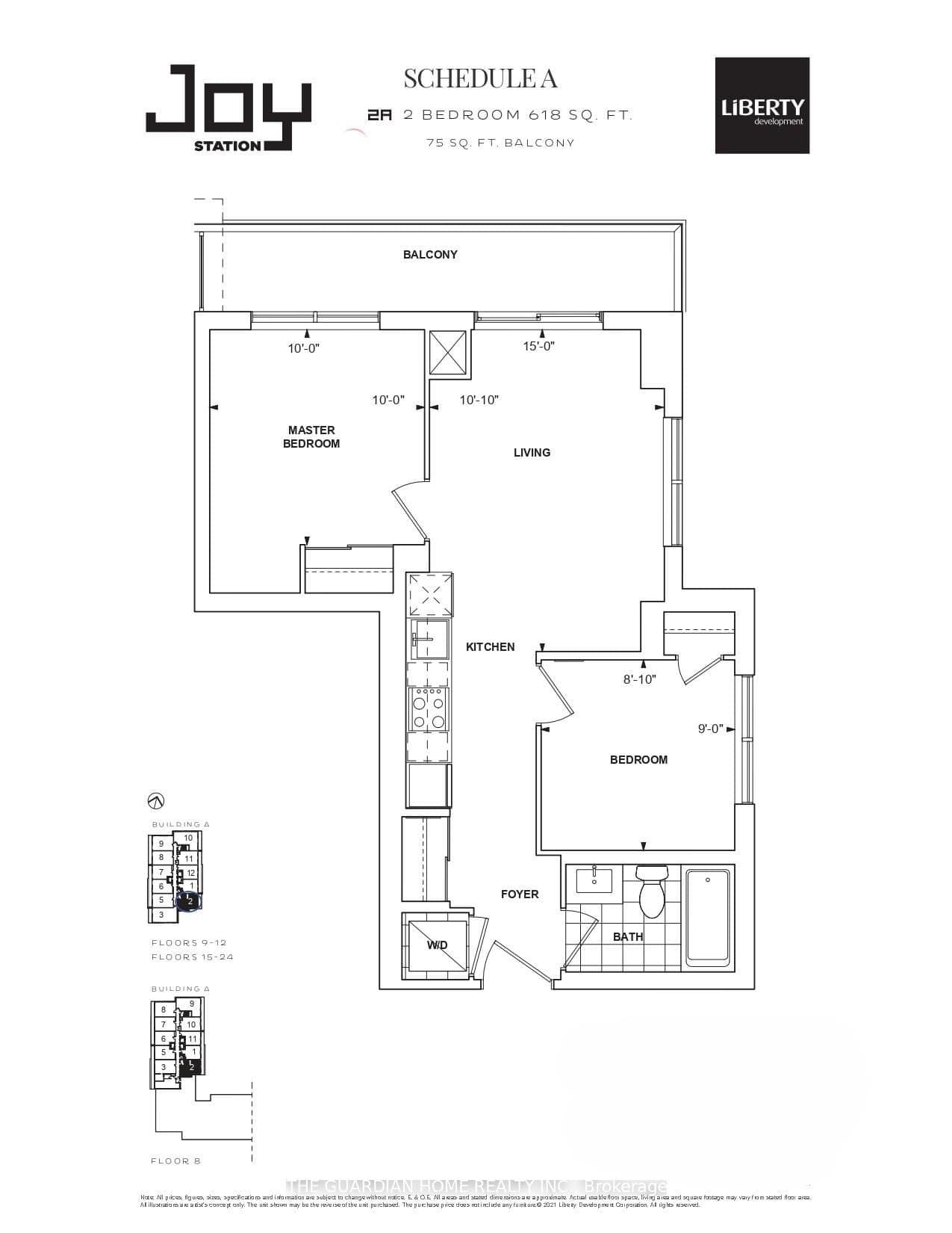 9763 Markham Road, Unit A1602