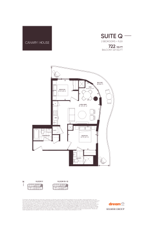 Suite Q floor plan