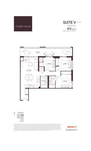 Suite V floor plan