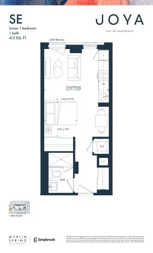 SE floor plan