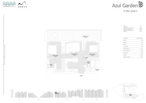 D401 nivel 1 floor plan