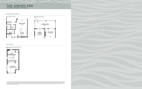 The Gibson End (Architect Option) floor plan