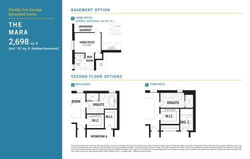 The Mara (Basement/2nd Floor Option) floor plan