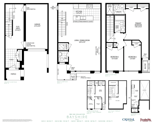 Bayshire - Red Oak Collection (Phase 2) floor plan