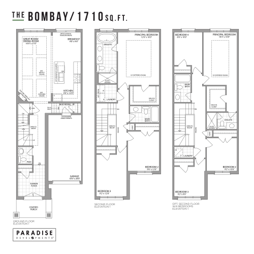 The Bombay floor plan