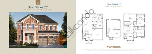 Star Series 2C (Elevation A) floor plan