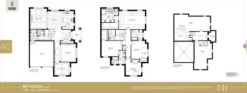 Bethesda (Elevation A) floor plan
