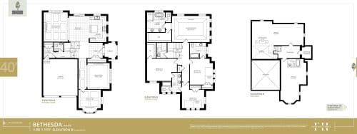 Bethesda (Elevation B) floor plan