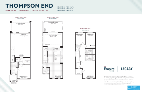 Thompson End floor plan