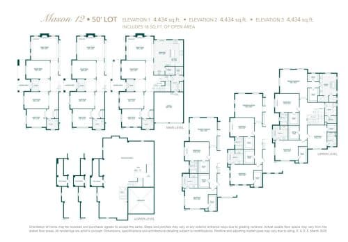 Mason 12 with Guest Suite floor plan