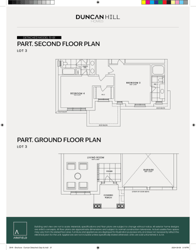 Model 51-01 (Lot 3 Partial Floor Plans) floor plan