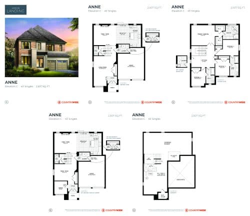 Anne (Elevation C) floor plan