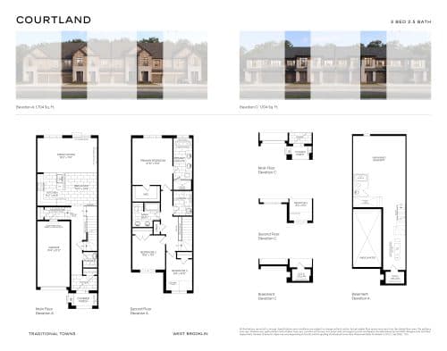 Courtland floor plan