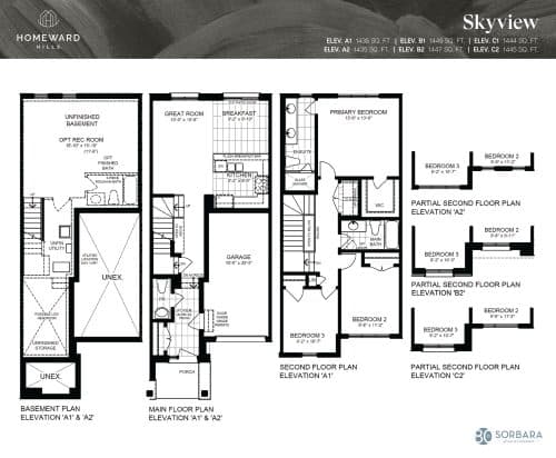 Skyview floor plan