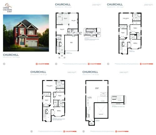Churchill (Elevation A) floor plan