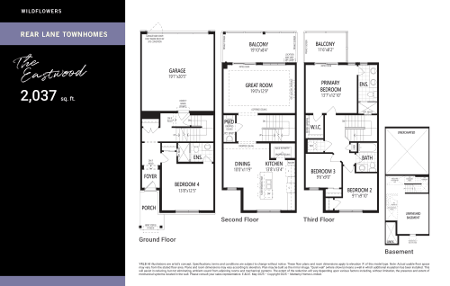 The Eastwood floor plan