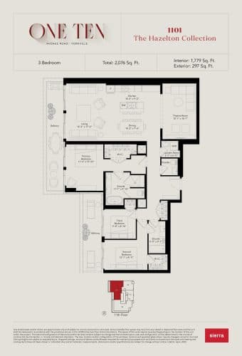 1101 (The Hazelton Collection) - Signature Series floor plan