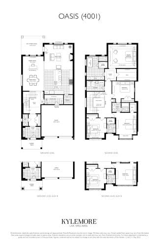 Oasis (4001) Elev. A-B floor plan