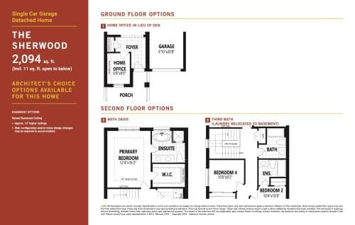 The Sherwood (Ground/2nd Floor Option) floor plan