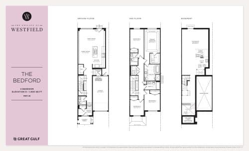 The Bedford (PBRT-4E) floor plan