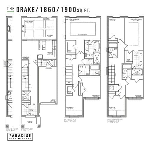 The Drake floor plan