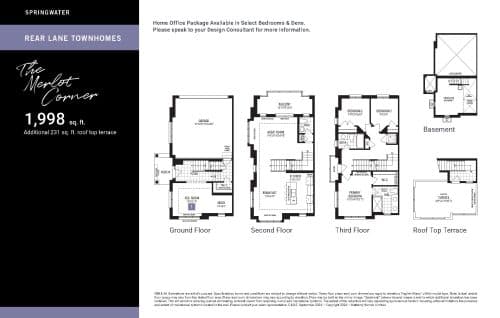 The Merlot Corner floor plan