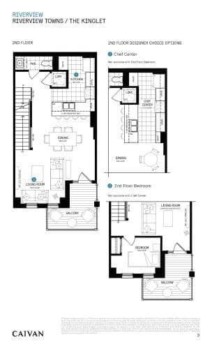 The Kinglet (Riverview Towns) floor plan