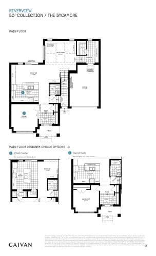 The Sycamore (50' Collection) floor plan